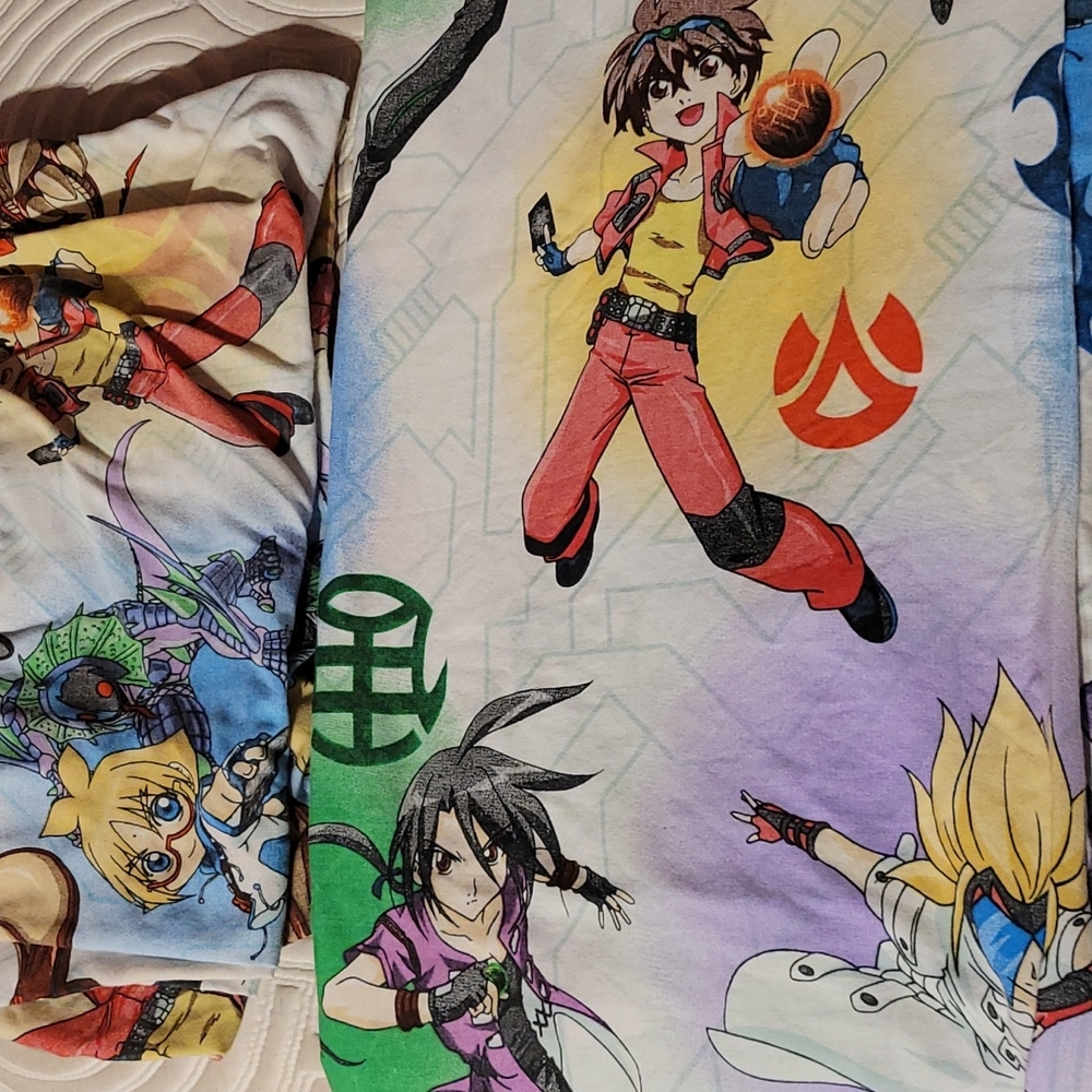Vintage Bakugan Sheet Set